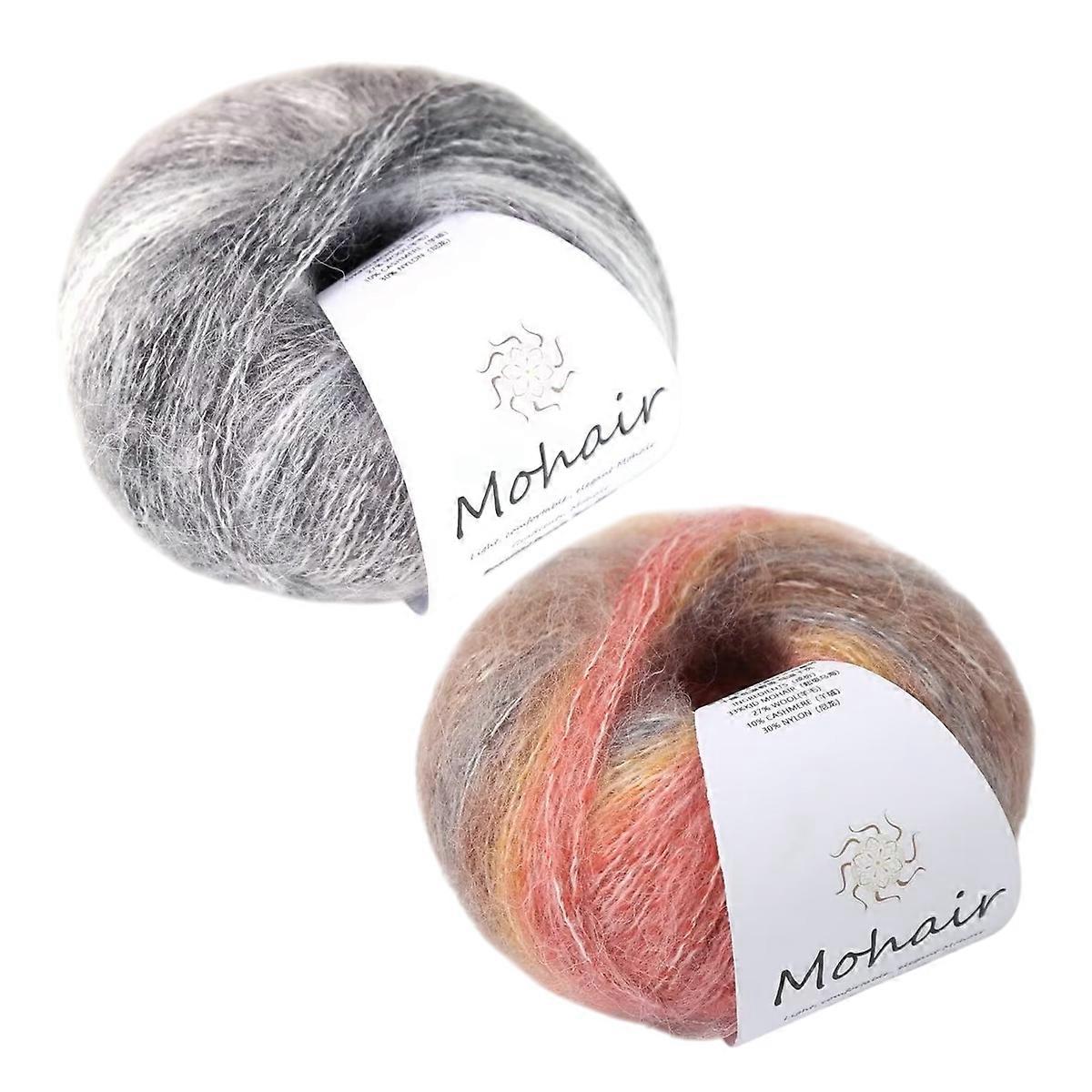 Angora Mohair Wool Yarn, Knitting Yarn, Crochet Thread
