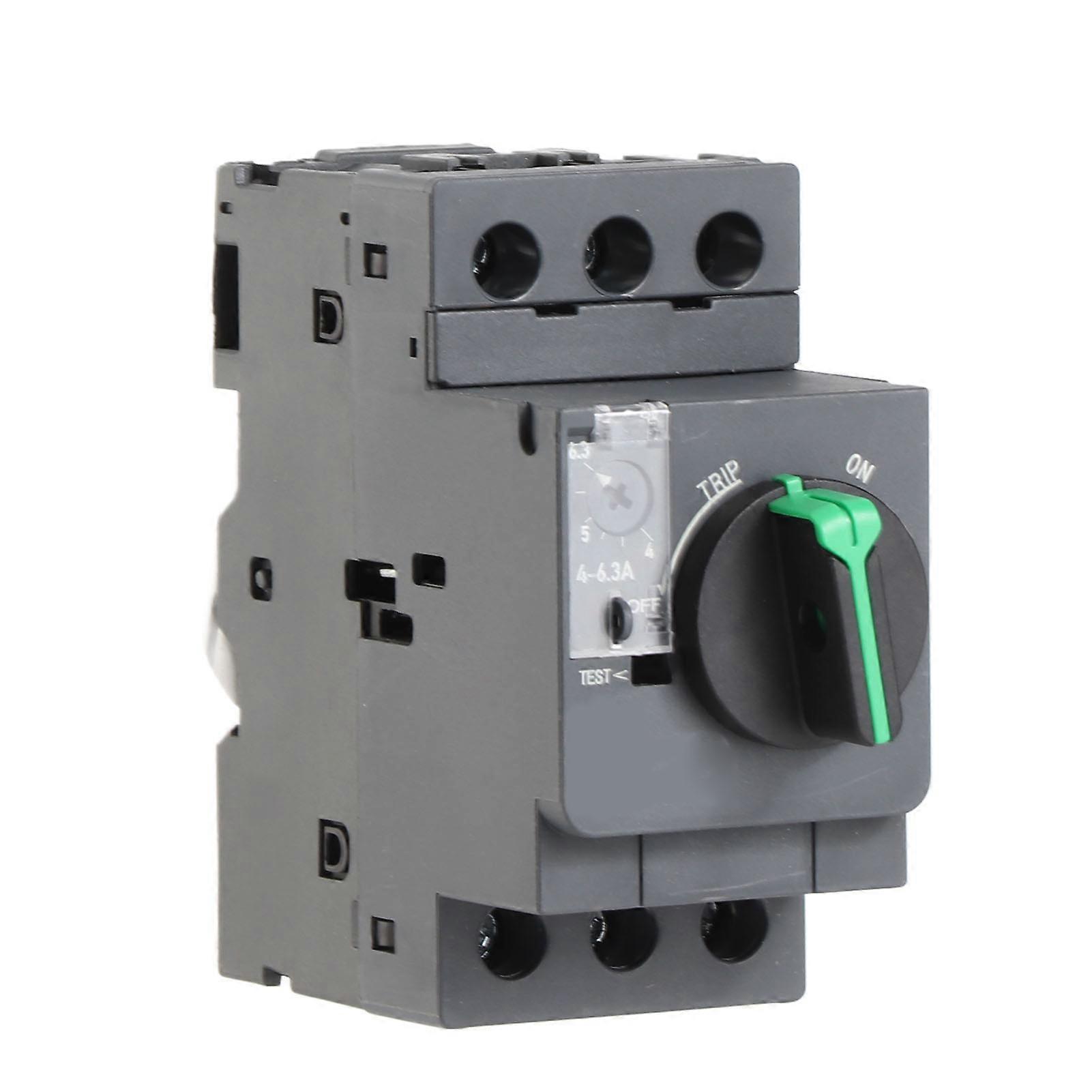 Electric Motor Circuit Breaker Knob Type Thermal Magnetic Motor Protective Circuit Breaker AC690V 4‑6.3A
