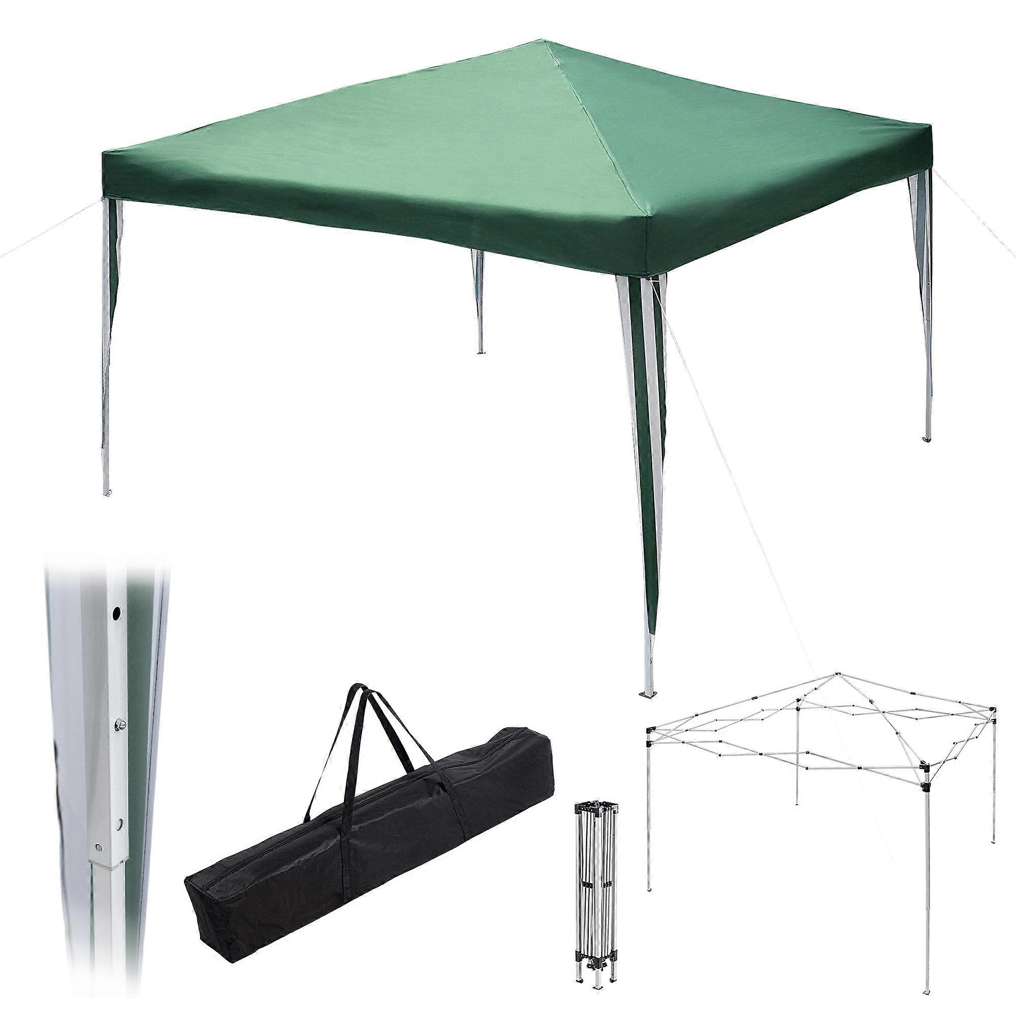Gazebo da giardino KADAX Padiglione commerciale 3x3m per giardino verde
