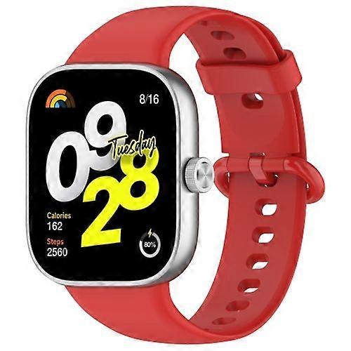 For Redmi Watch 4 / Watch 5 Solid Color Colorful Buckle Silicone Watch Band