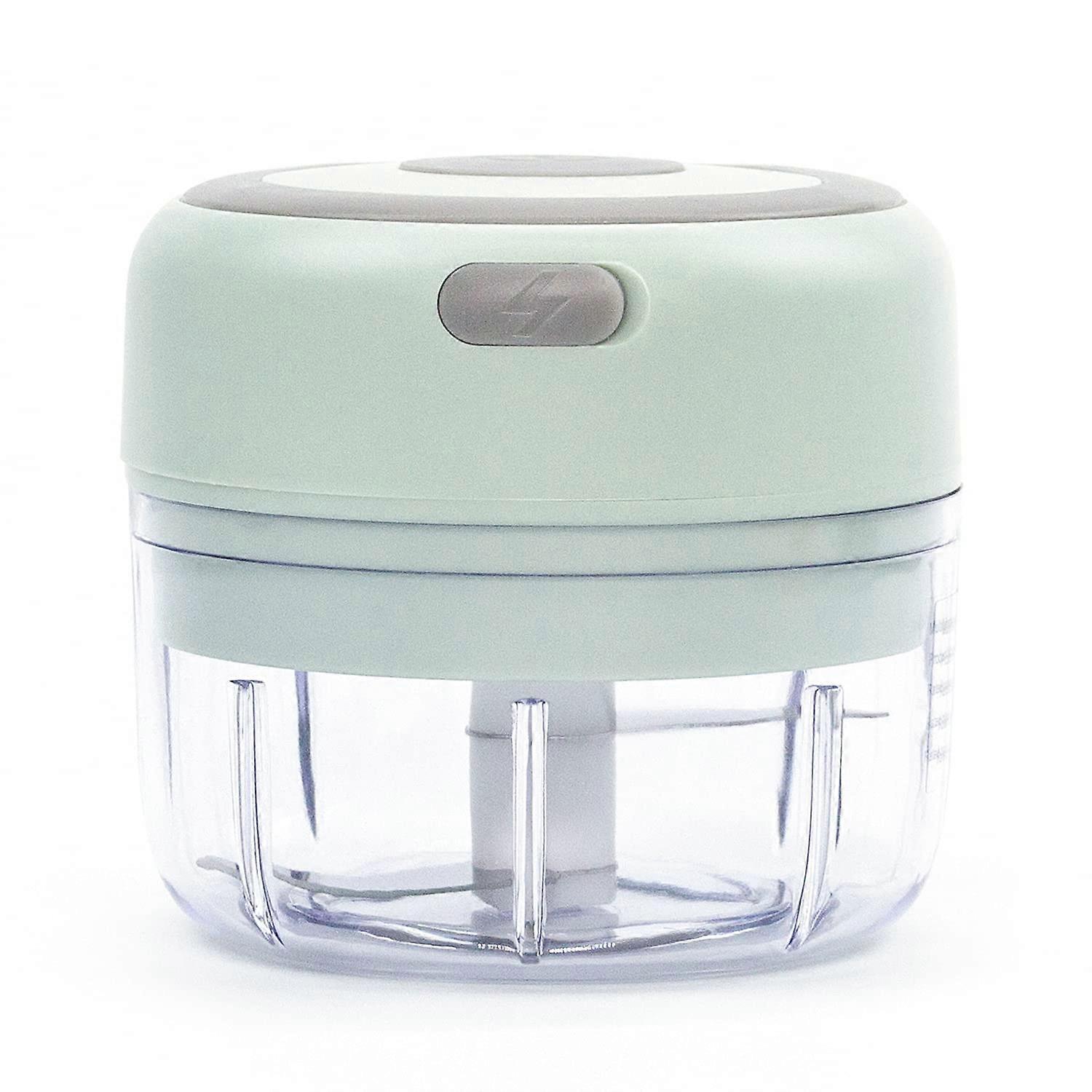 Electric Mini Food Chopper Wireless Garlic and Vegetable Cutter, Compact Meat Mincer with Rechargeable Battery