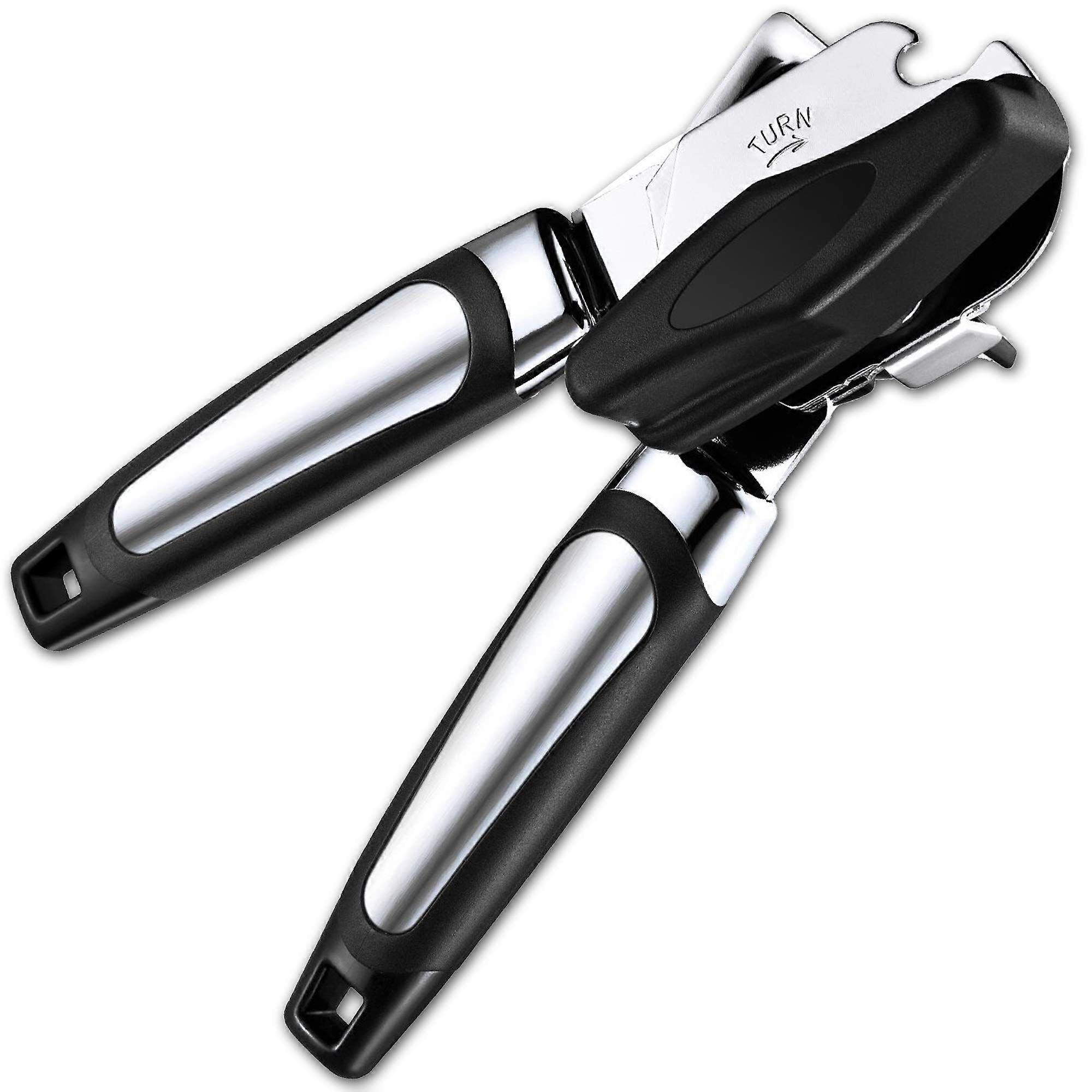 Manual Can Opener, Ergonomic And Easy To Use, With Large Twist Knob
