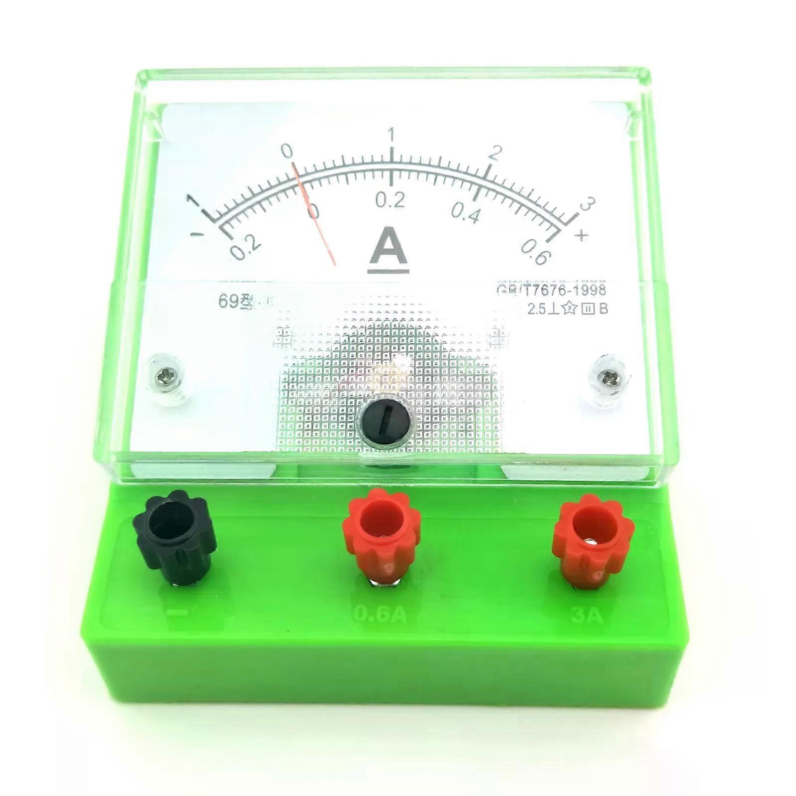 DIY STEM Ammeter Voltmeter/ Volt Meter Physical Electrical Circuit Experiment Equipment For High School Students