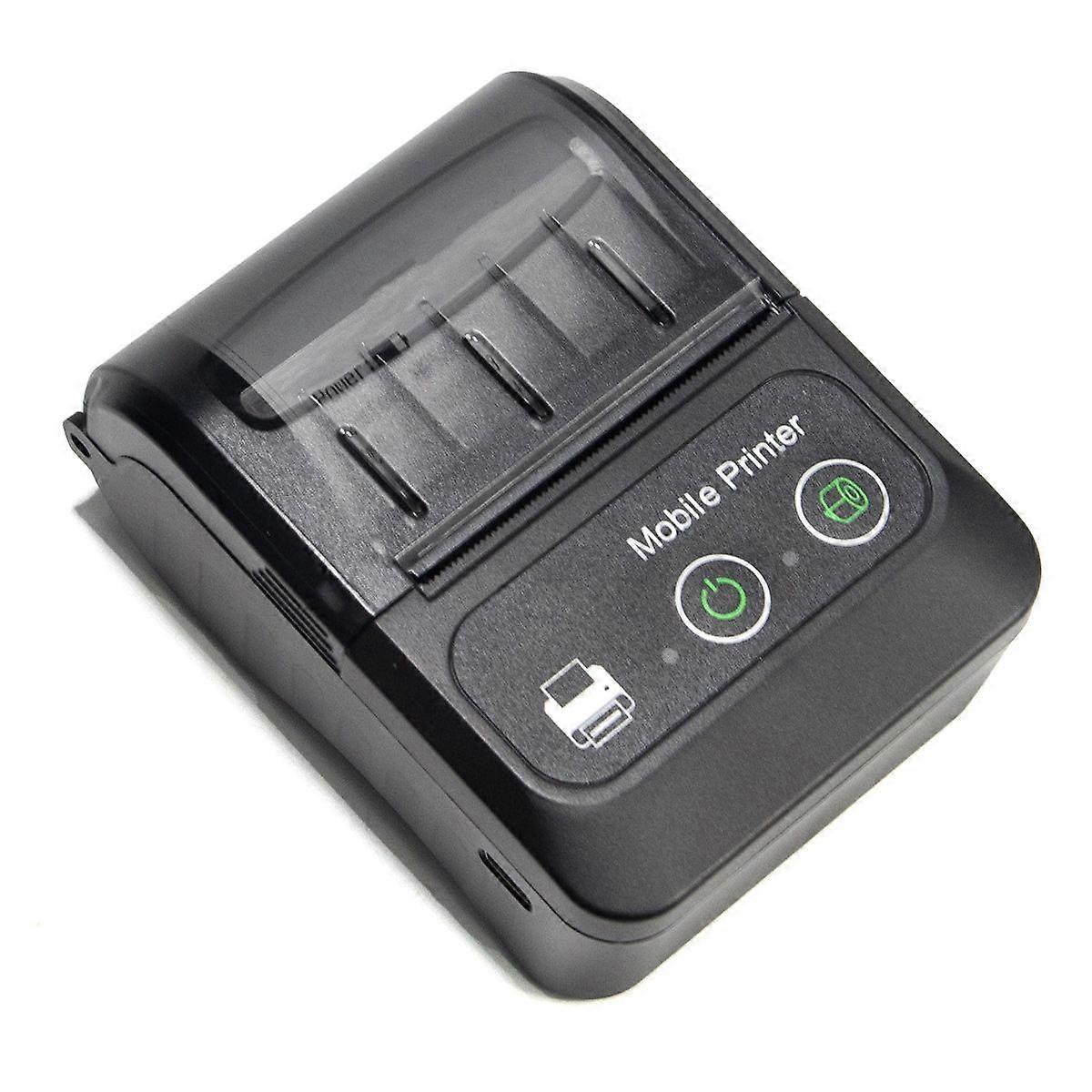 58mm Portable Mini Thermal QR Code Printer, USB Receipt Thermal Printer 2 Inch Cordless USB Receipt Ticket Thermal Printer for Android