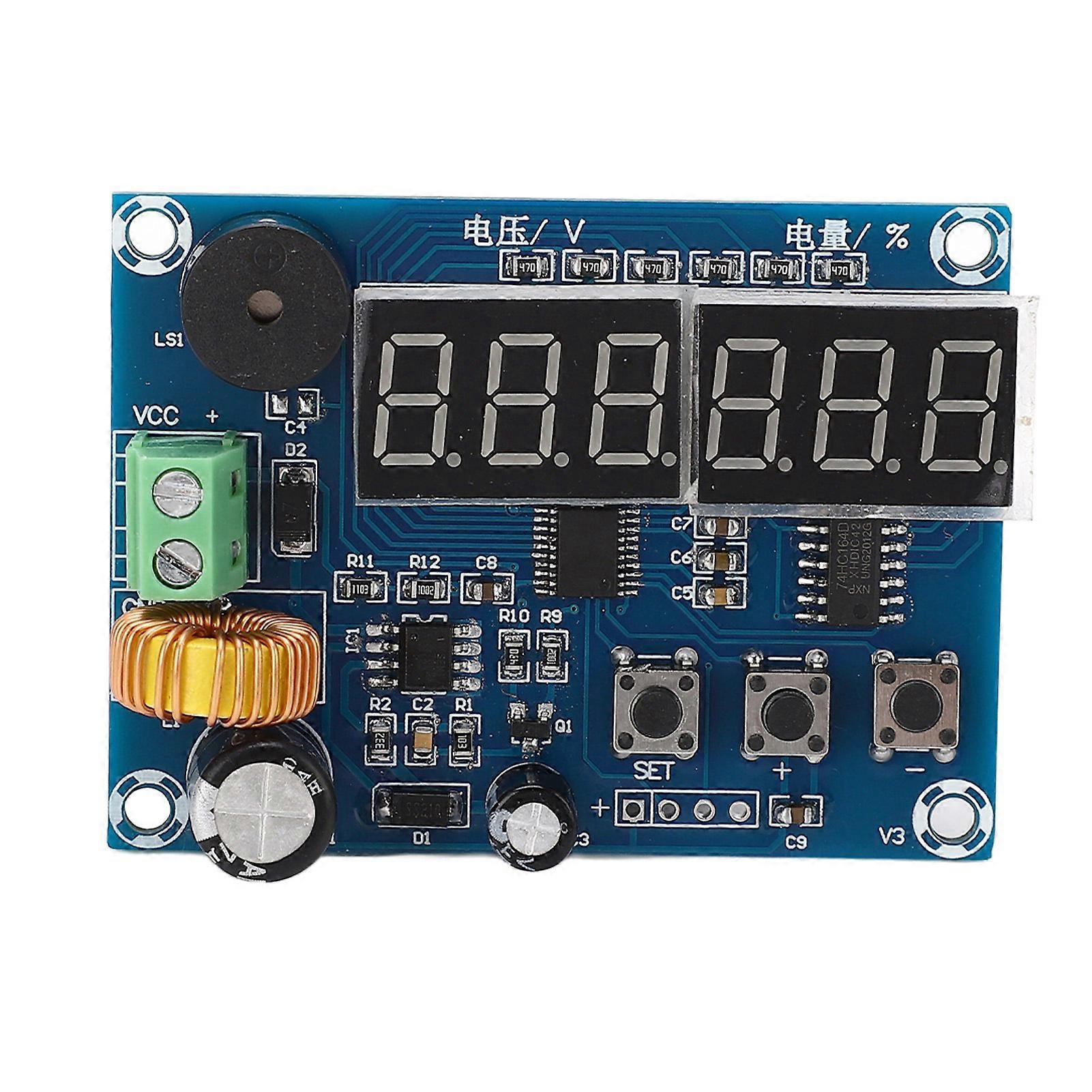 Power Display Module Programmable Voltage Remaining Percentage Display Module DC7‑80V