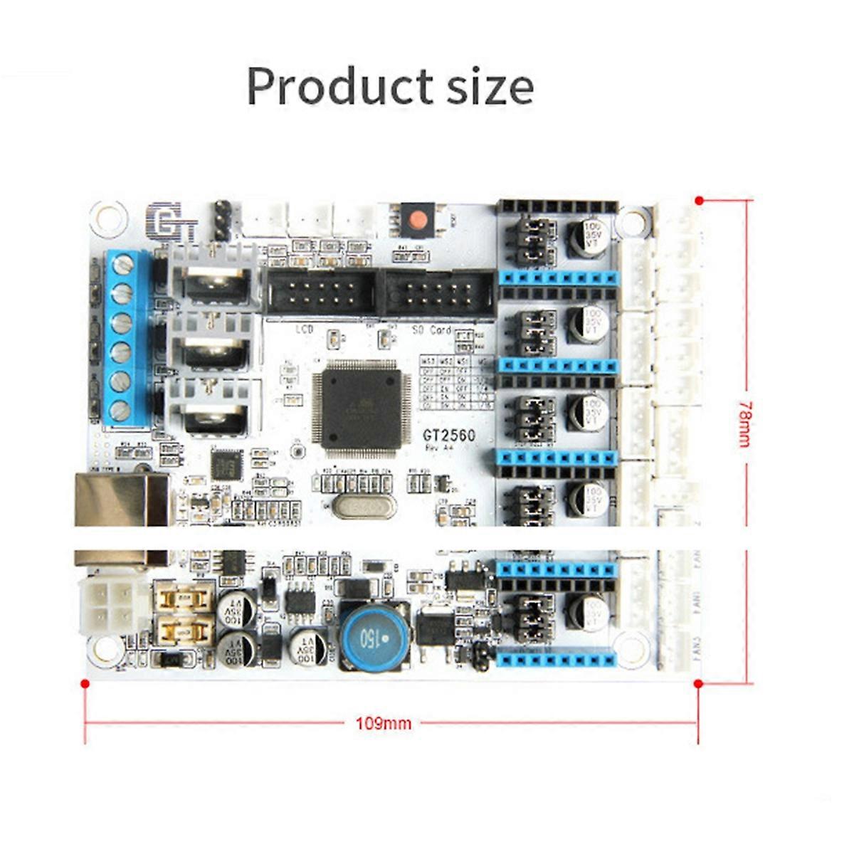 GT2560 Controller-Platine 3D-Drucker-Controller-Platine