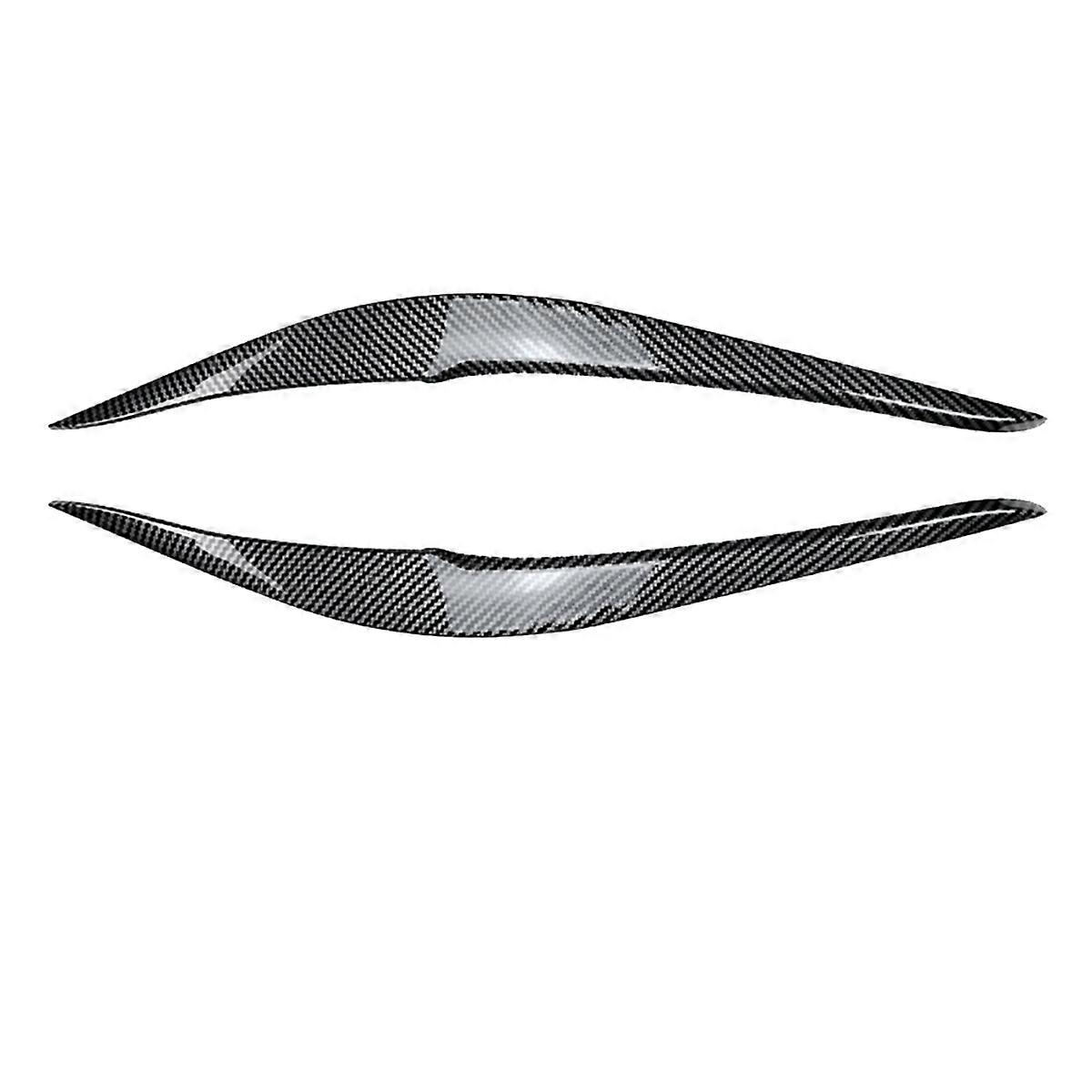 For 2 Series F22 F23 2015-2019 Front Headlight Cover Garnish Strip Eyebrow Cover Trim Sticker