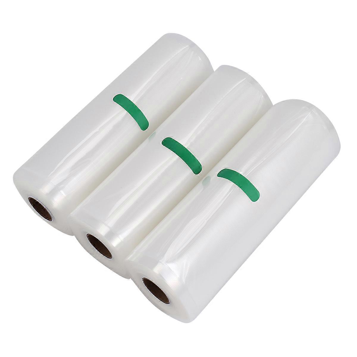 Sacs sous vide Rouleaux 3 paquet pour économiseur de nourriture, pour la cuisson sous vide