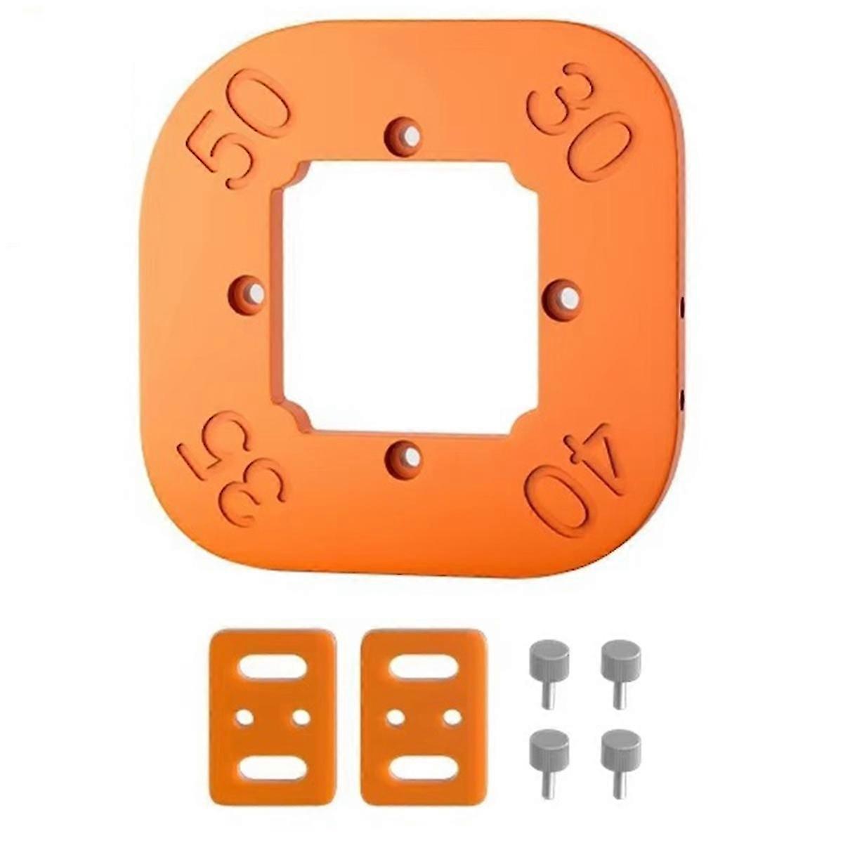 Universal 4-in-1 Woodworking Round Corner Locator for R30 - R50 Arc Edge