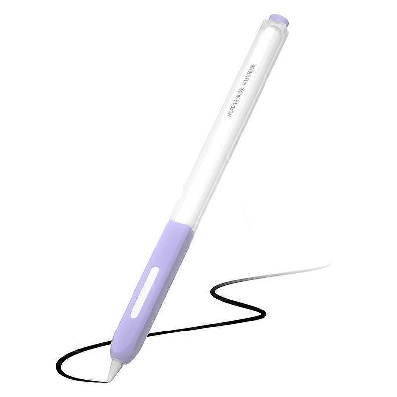For Apple Pencil 2 Non-Slip Anti-Fall Translucent Segmented Pen Case