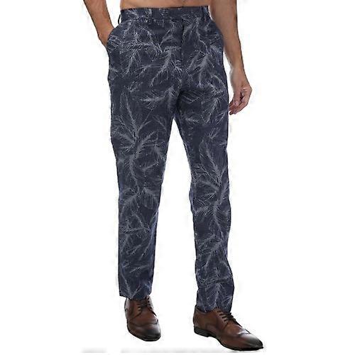 Ted Baker Mens Postot Cotton Printed Trousers