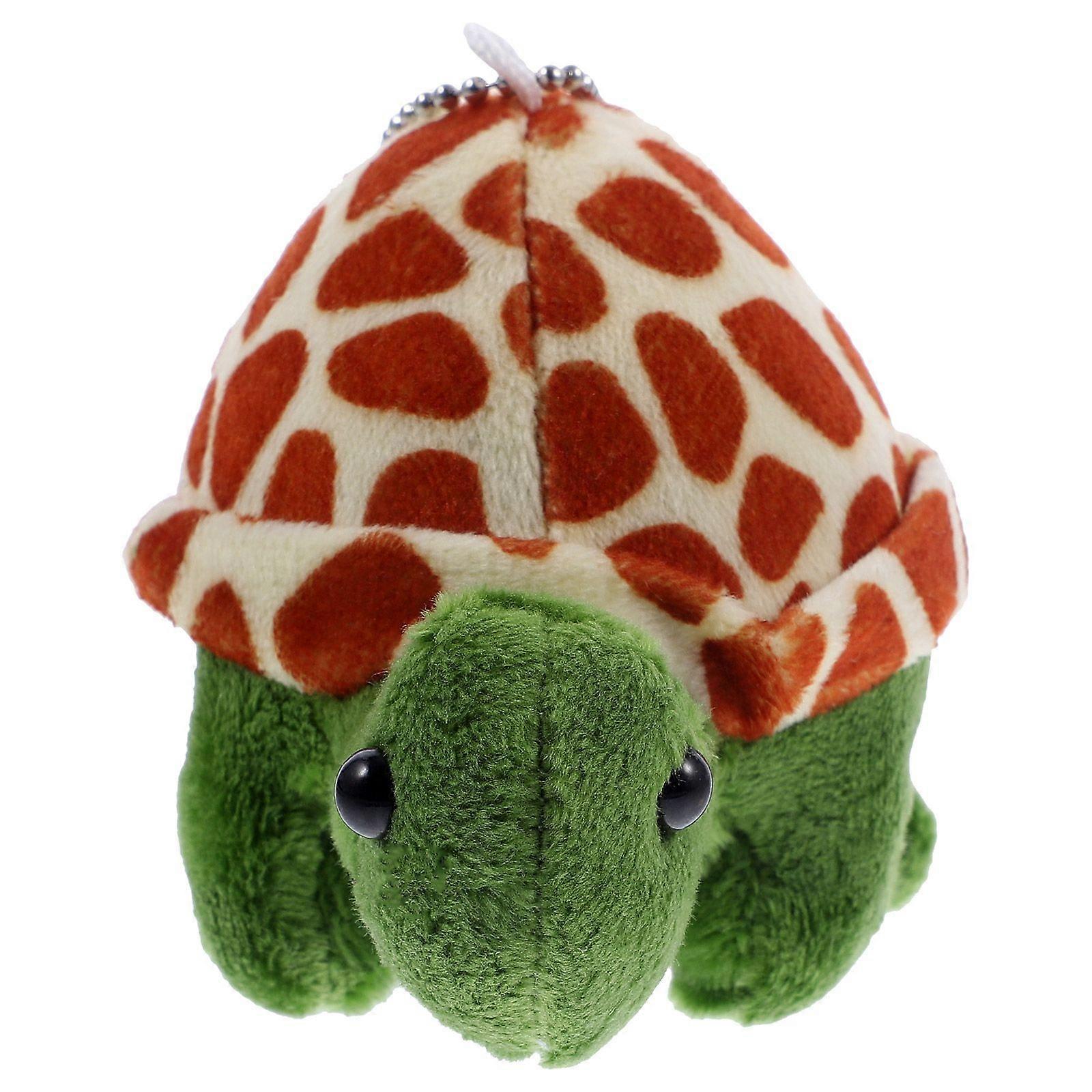 Stuffed Tortoise Hanging Charm Plush Tortoise Key Chain Funny Plush Animal Pendant