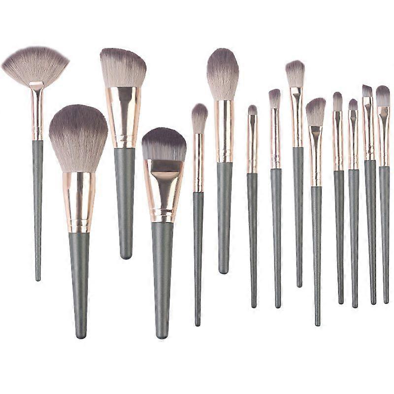 Makeup brush set 14 concealer eye shadow blush makeup brushes