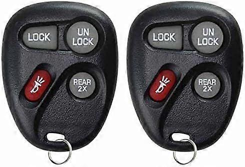 Keyless Entry Remote Control Car Key Fob Replacement for 15732805 (Pack of 2)