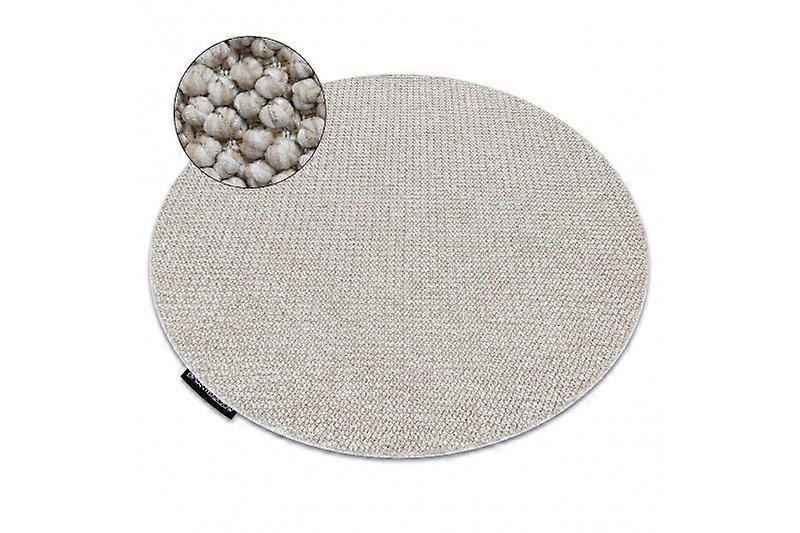 Carpet CASABLANCA LOOP circle beige loop, soft