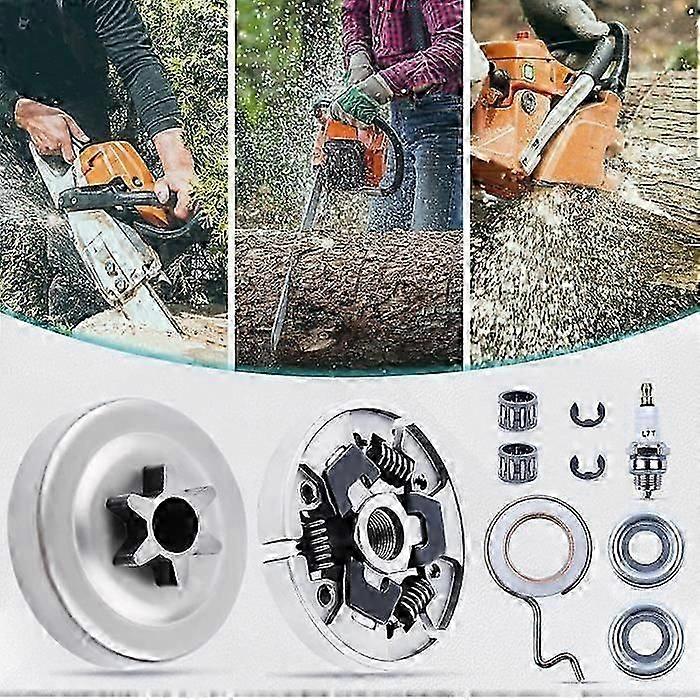 3/8" 6T EMBRYO SPROCKING SOCKET Compatible With STIHL 017 018 019 019T 021 023 025 MS170 MS180 MS190 MS210 MS230 MS250 MS191 MS211 with the -cdsx