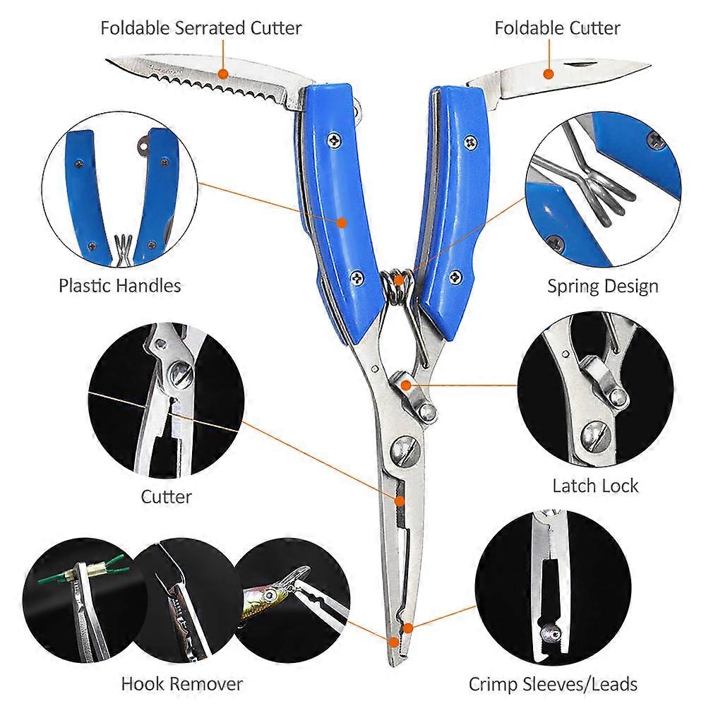 Handheld Digital Fish Scale Fish Gripper Fishing Pliers Hook Remover Combo Kit Fishing Tackle