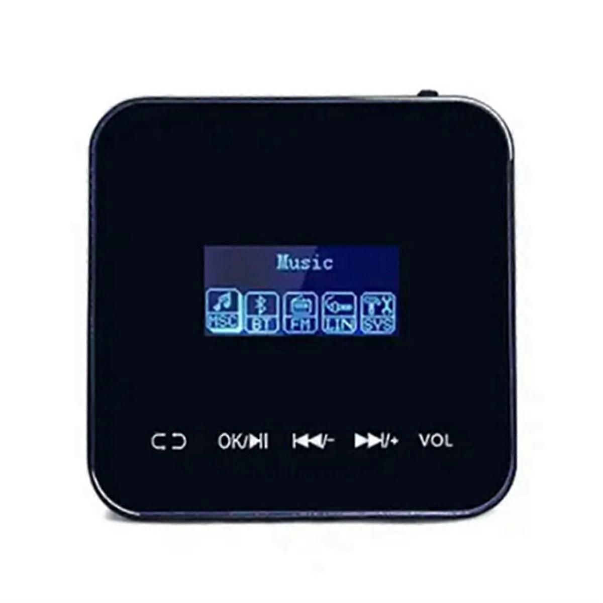 Smart Home in Wall Volume Control with 20Wx2CH Amplifier Audio(Black)