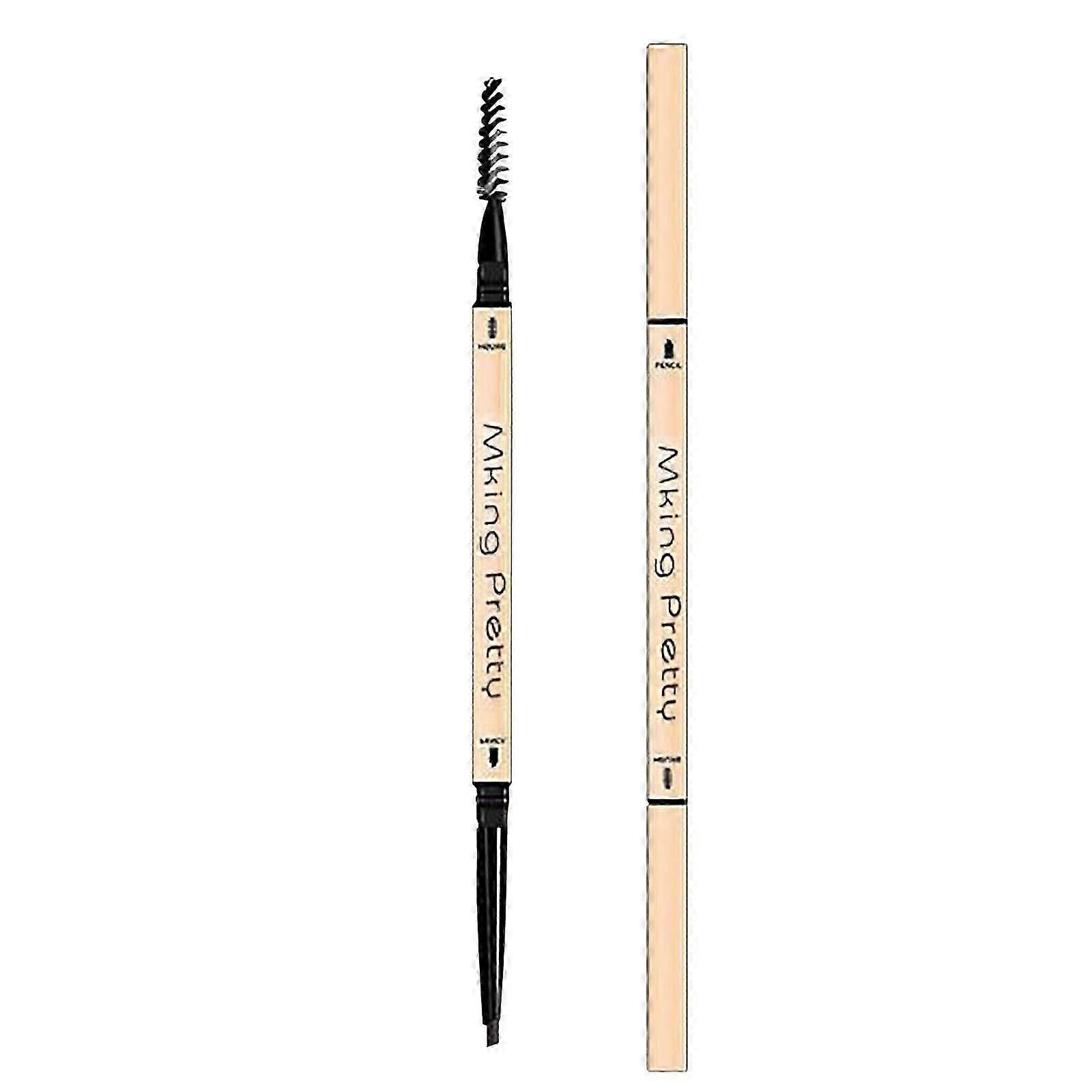 Small Gold Bar Small Gold Chopsticks Eyebrow Pencil Beginner Thrush Extremely Fine Double-headed And Sweat-proof Not Dizzy PU6868