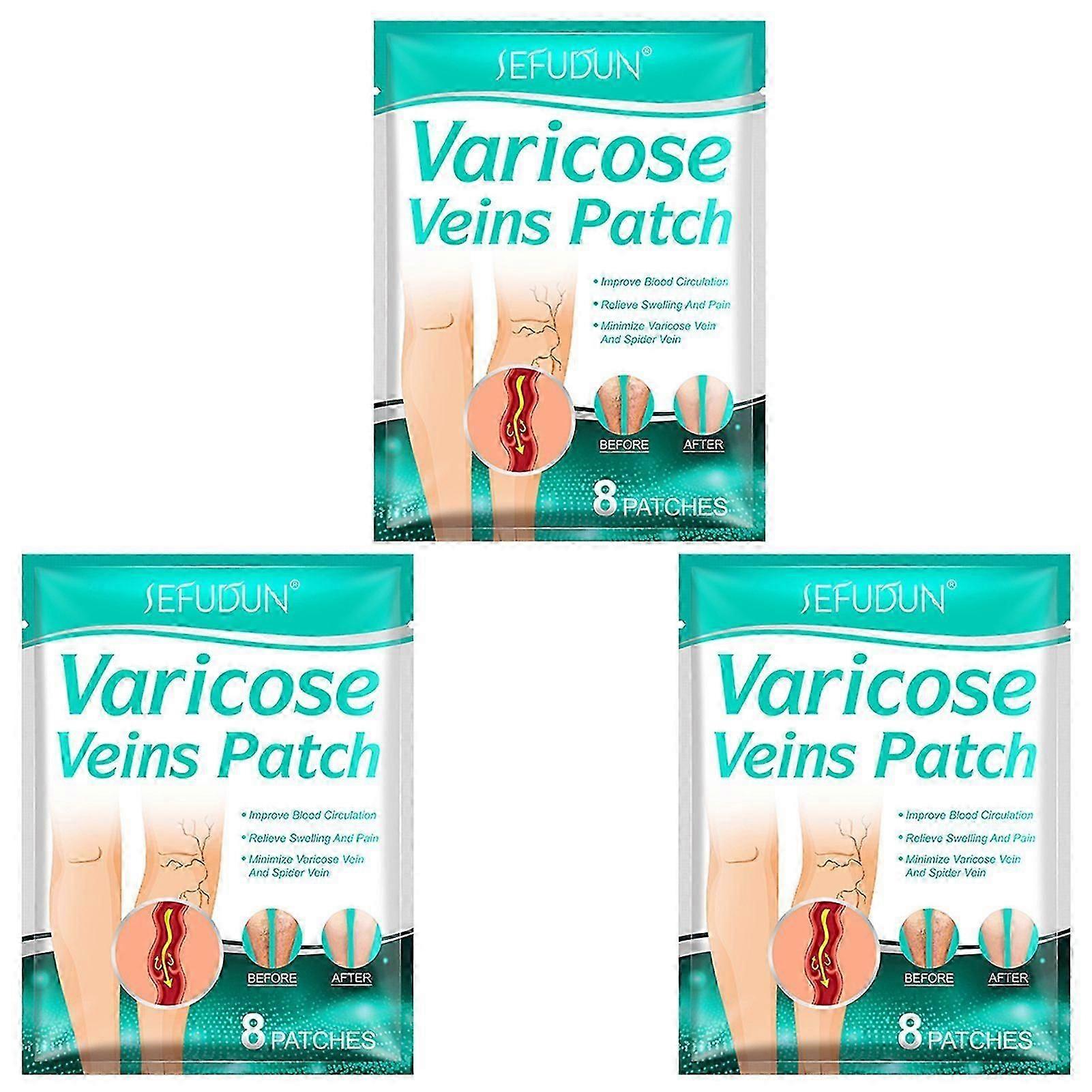 Patch de reparare a venelor varicoase pentru picioare Autocolante profesionale pentru râme pentru toate tipurile de piele Utilizare zilnică pentru femei bărbați