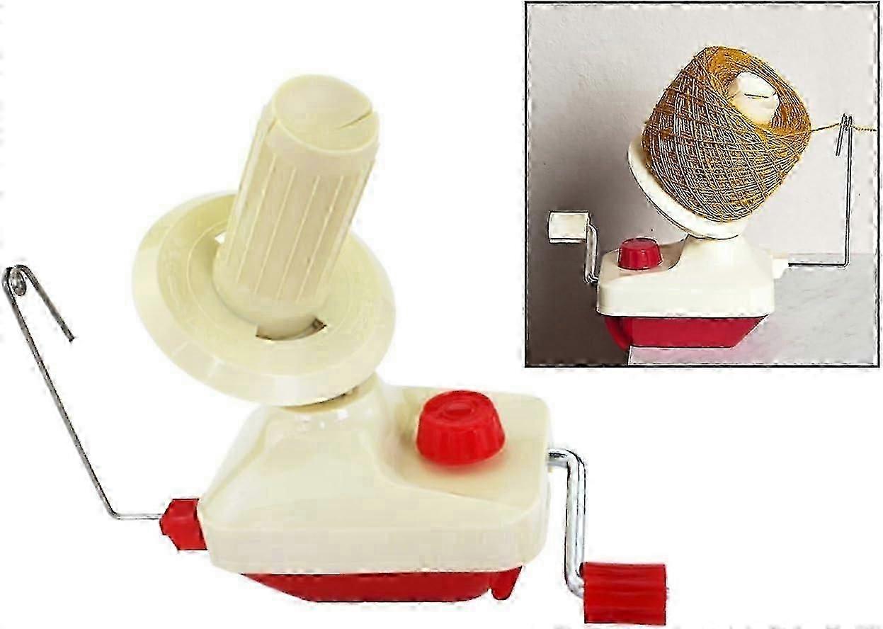 Manual Thread Spool Winder Clasp - Sewing Table Tool For Yarn Organization Crafting -CN