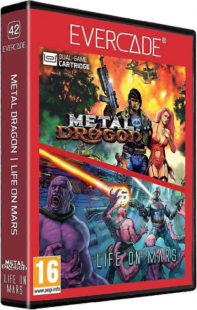 Metal Dragon/Life on Mars Cartridge Video Game