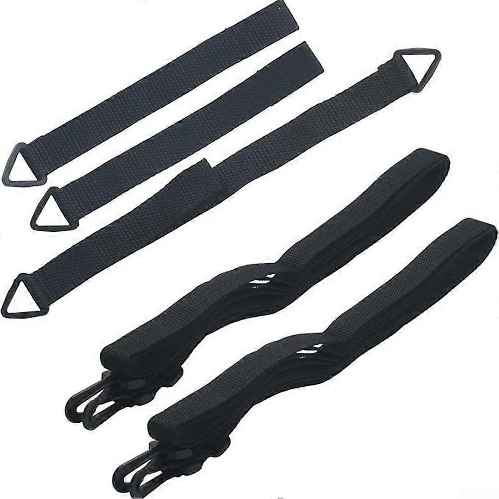5 Pack Polyester Umbrella Straps, Adjustable Windproof Tensioning Belts for Outdoor Use with Patio Umbrellas and Cantilever Umbrellas