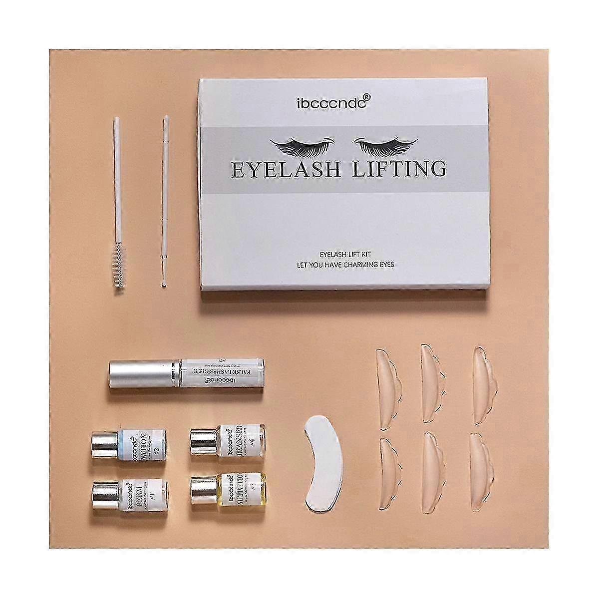 Professional Eyelash Lift Kit with Silicone Extensions Makeup Tool