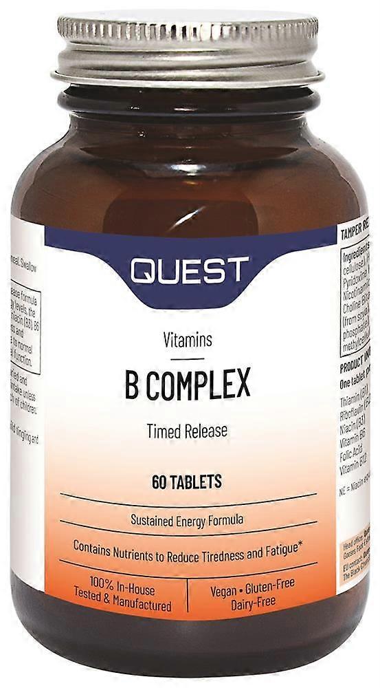 Quest B Complex(timed Release) 60 Tablets