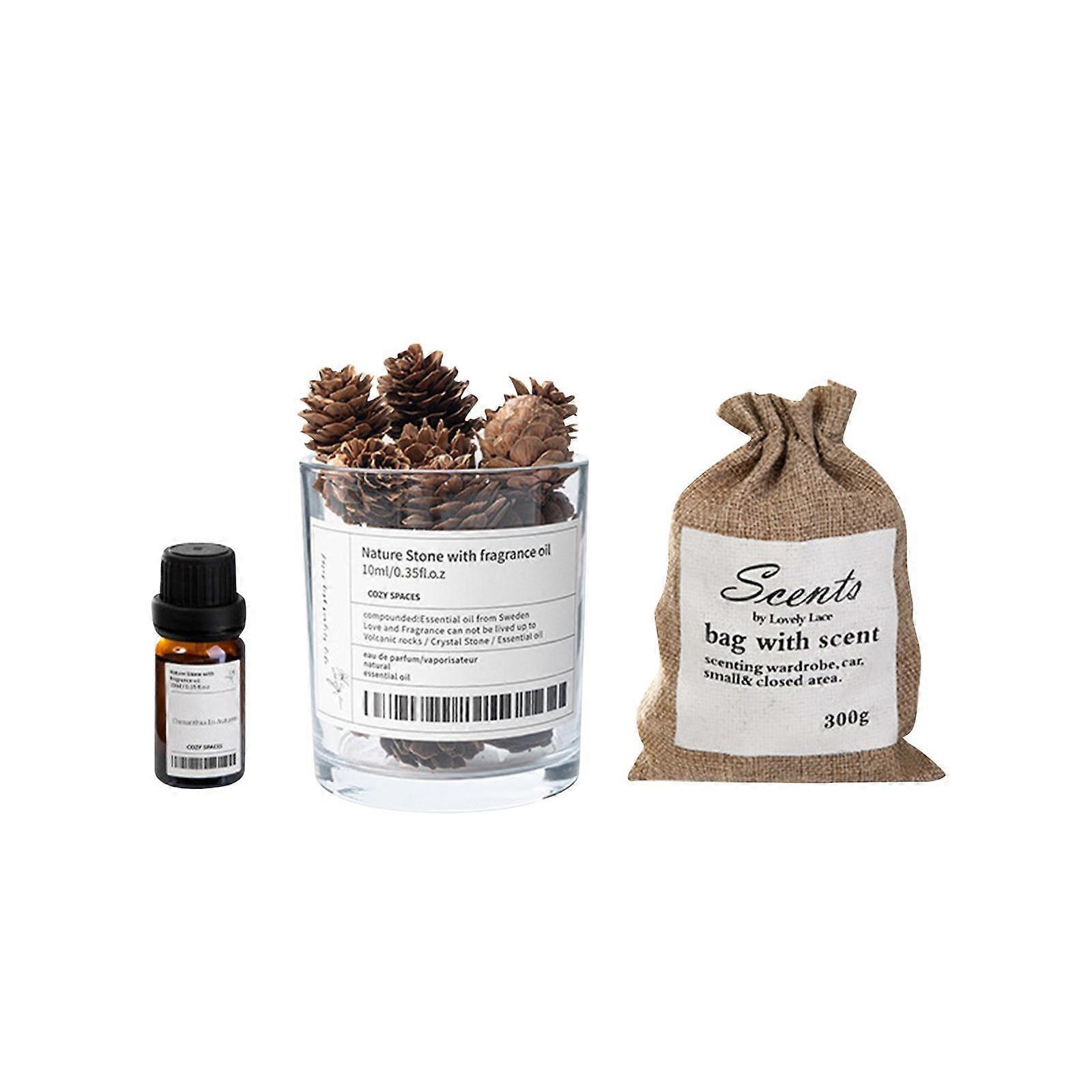 Essential Oil Diffuser Set Centerpiece Diffuser Stone for Bedroom Dorm Party