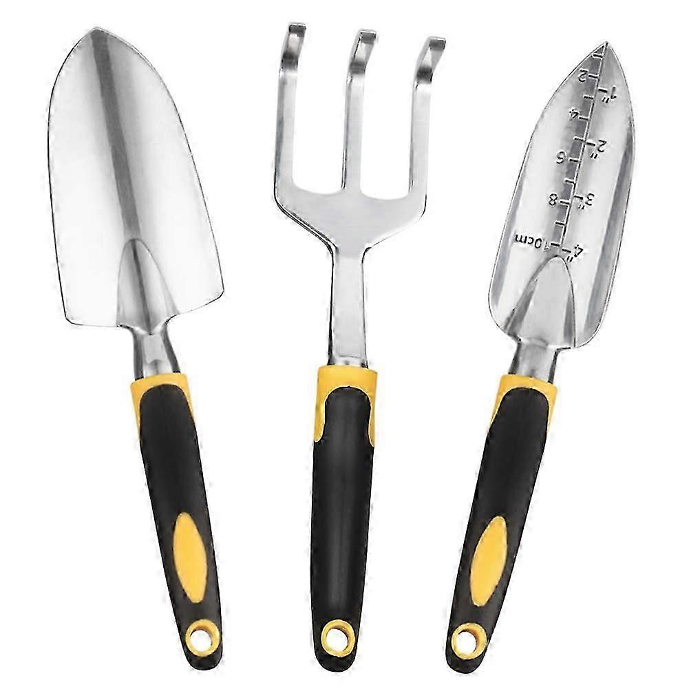 3-Piece Gardening Tool Set - Durable Non-Slip Soft Rubber Gardening Kit with Storage Bag & Pruning Shears Suitable for Various Brands