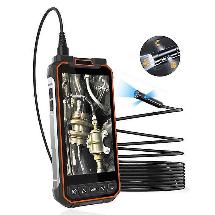 MS20 2m Hard Wire Triple Lens Endoscope LED Light Snake Borescope Inspection Camera