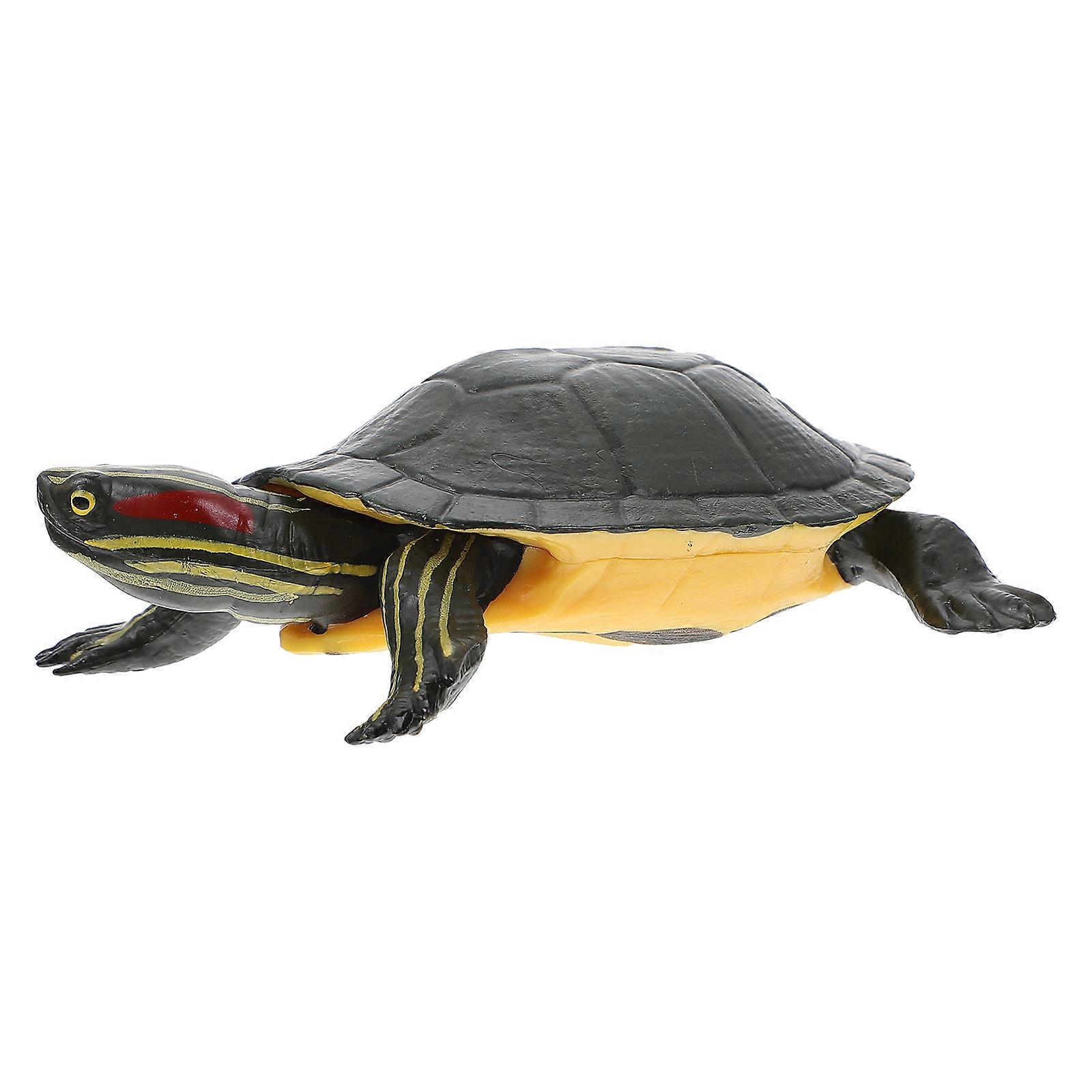 Simulation Turtle Toy Durable Turtle Model for Playing Use with Green Color