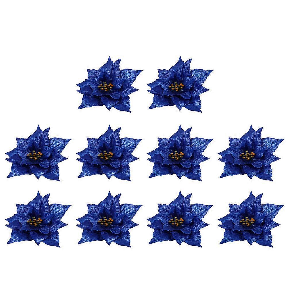 仿真Blossoms for Christmas Crafts, Create Unique Decorations