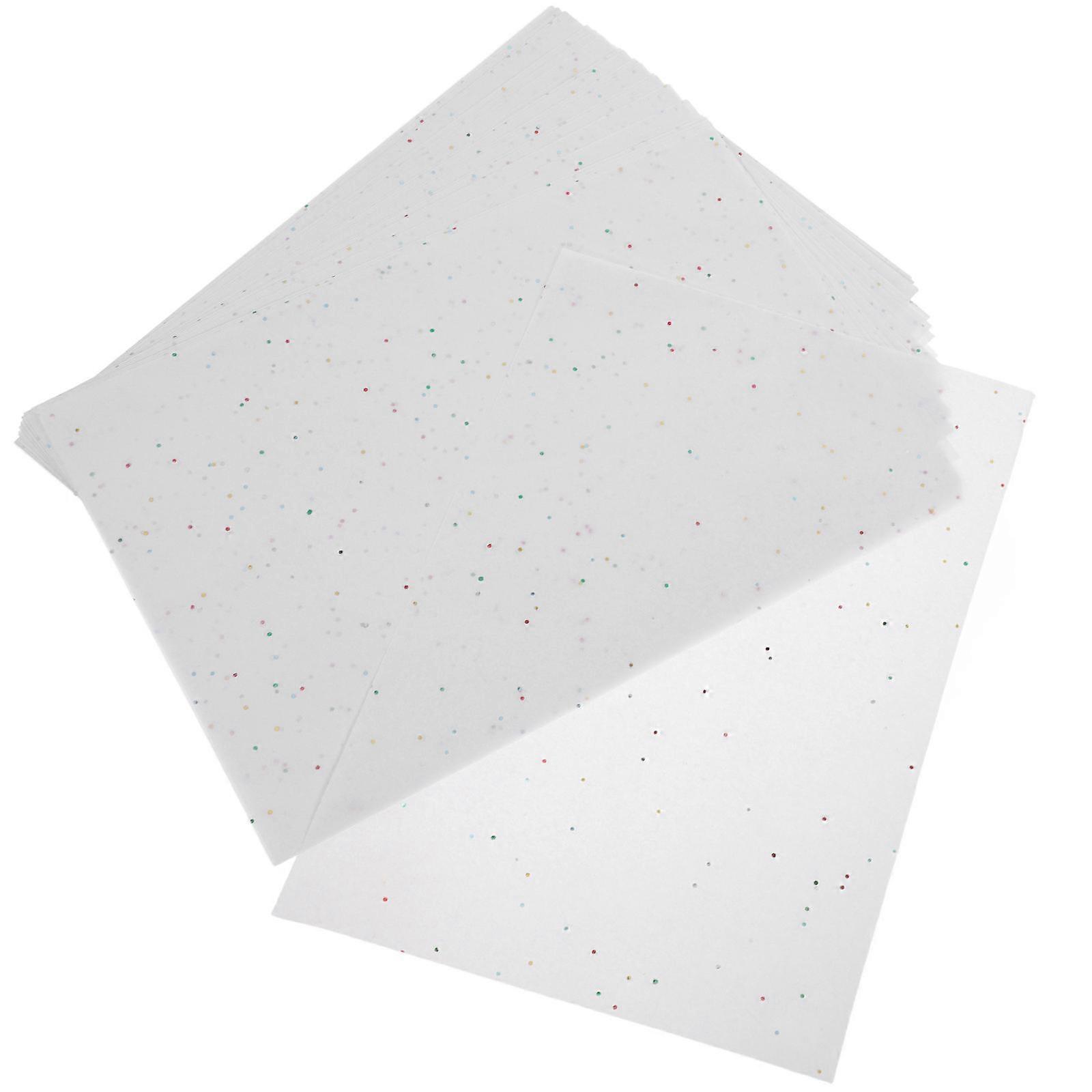 Plain Wrapping Paper For Artistic Packaging Packagers 29.70X21.00X0.10Cm 100Pcs