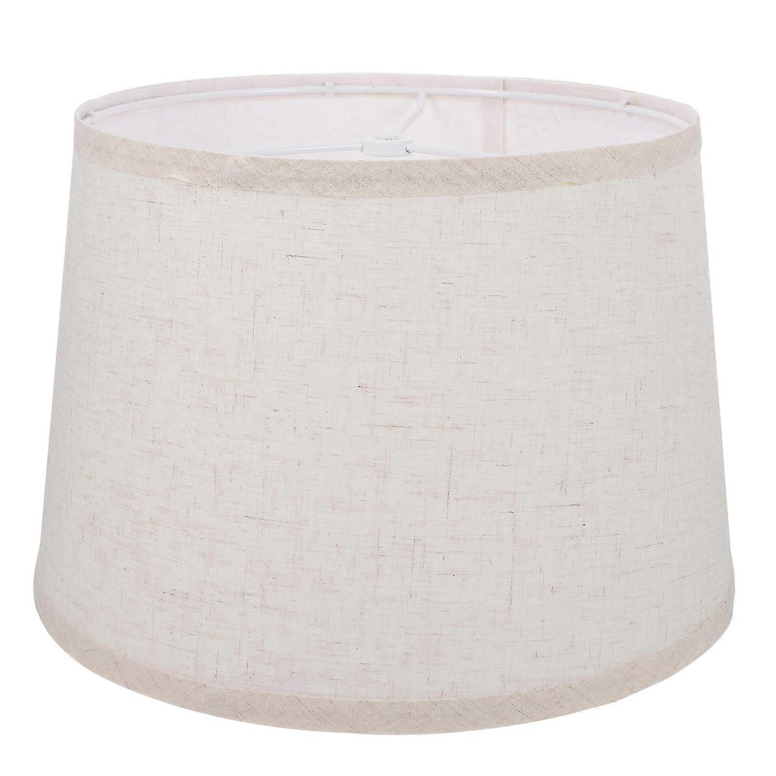 Fabric Table Lamp Shades 2pcs Simple Style Light Covers for Floor and Table Lamps Durable Home Decoration Warm Lighting Atmosphere