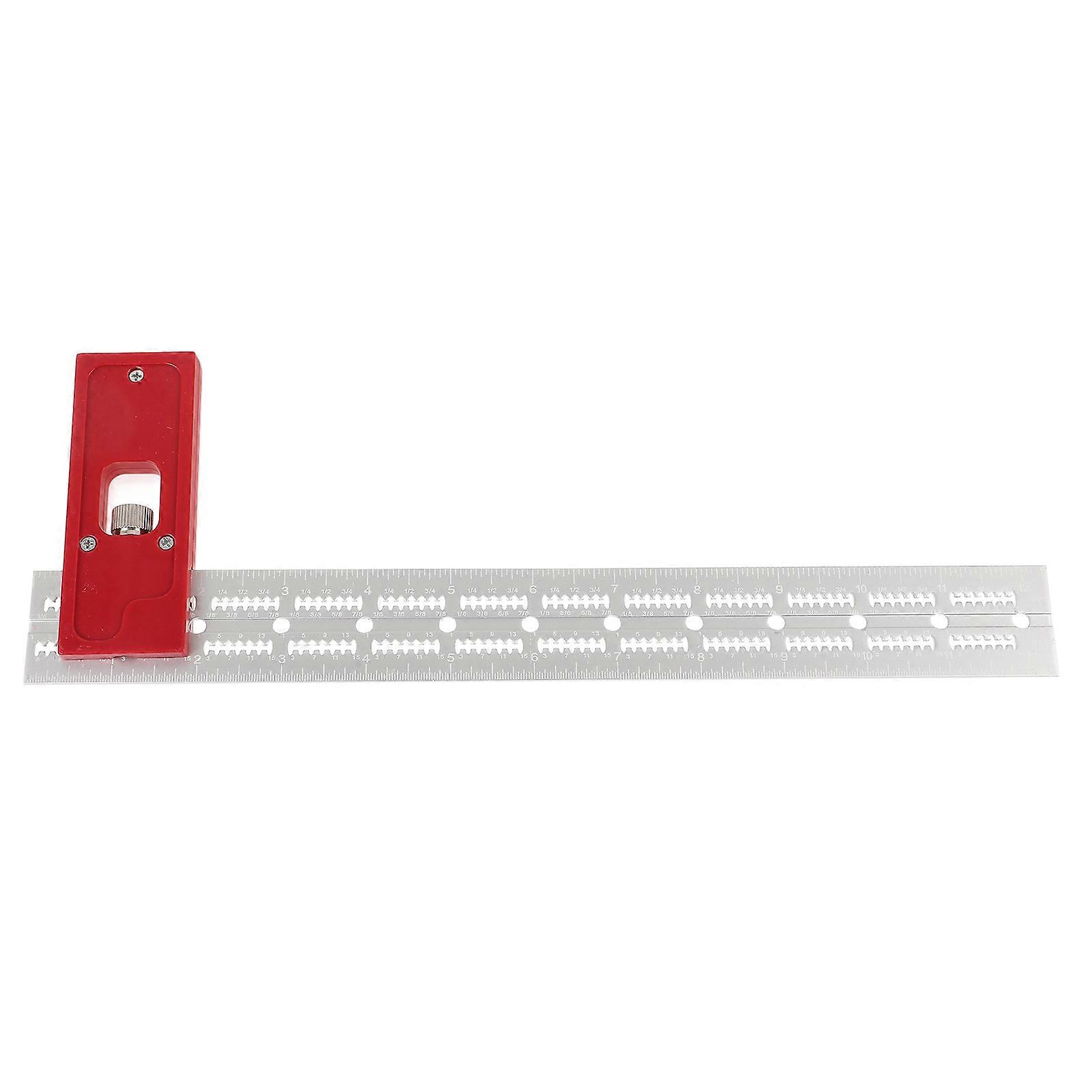 Woodworking Positioning Ruler – Template Tool for Accurate Measurements in Carpentry & DIY Projects