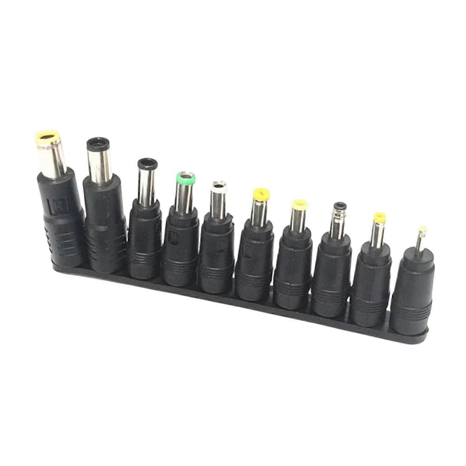 10 In 1 Plug Adapter Connector 5.5x1.7 2.5x0.7 6.3x3.0 4.0x1.7 7.9x5.5 4.8x1.7 2.5x0.7 5.0x3.0mm for Monitor Router