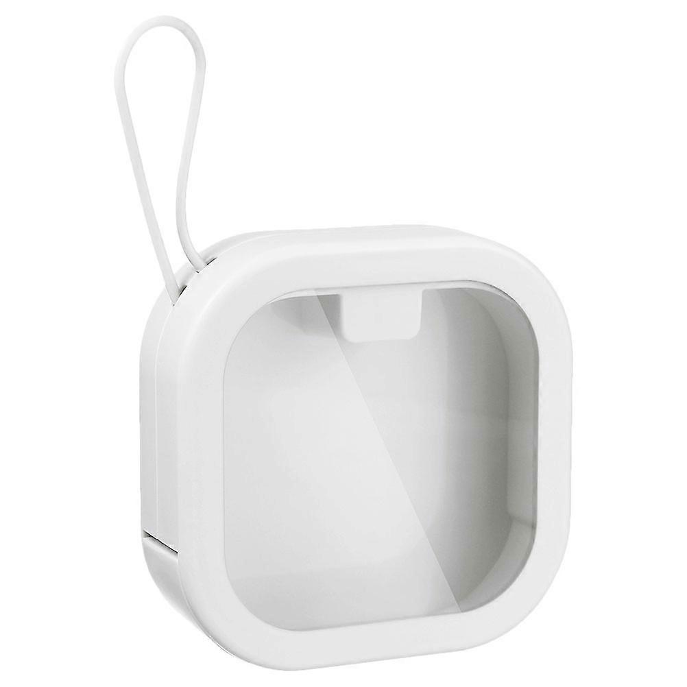 Compact Portable Hair Tie Organizer with Lanyard, Durable TPE Holder for Dressing Tables and Counters, Space Saving Design