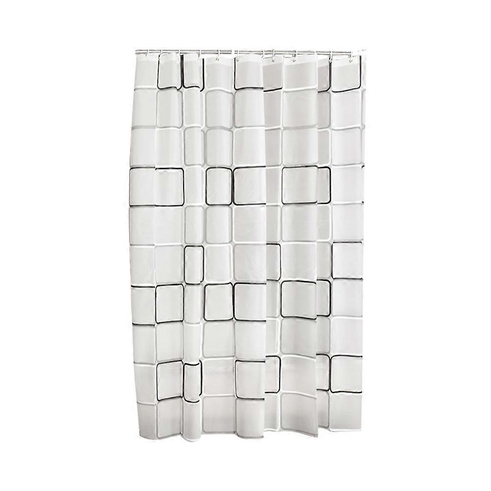 Bathroom Decor Shower Curtains Waterproof Dampproof Multi-Colored 180x240CM Rectangular 1Pcs