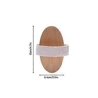 Cepillo seco, cepillo corporal, cepillo exfoliante, cerdas naturales, cepillo de baño para eliminar la piel muerta, celulitis, mejorar las funciones linfáticas, exfoliación
