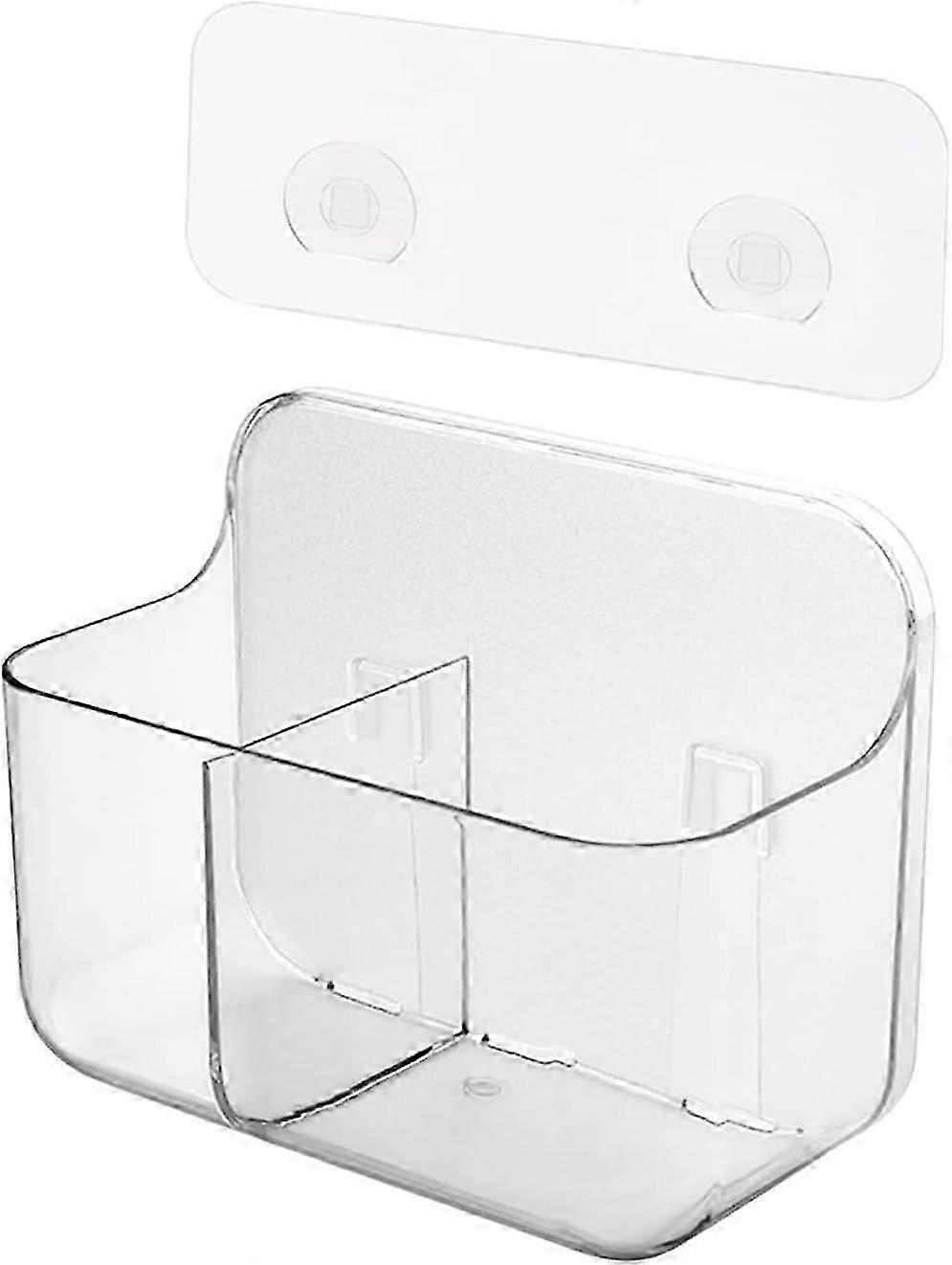 Wall Mount Electric Toothbrush Holder, Self-Adhesive Bathroom Storage Rack