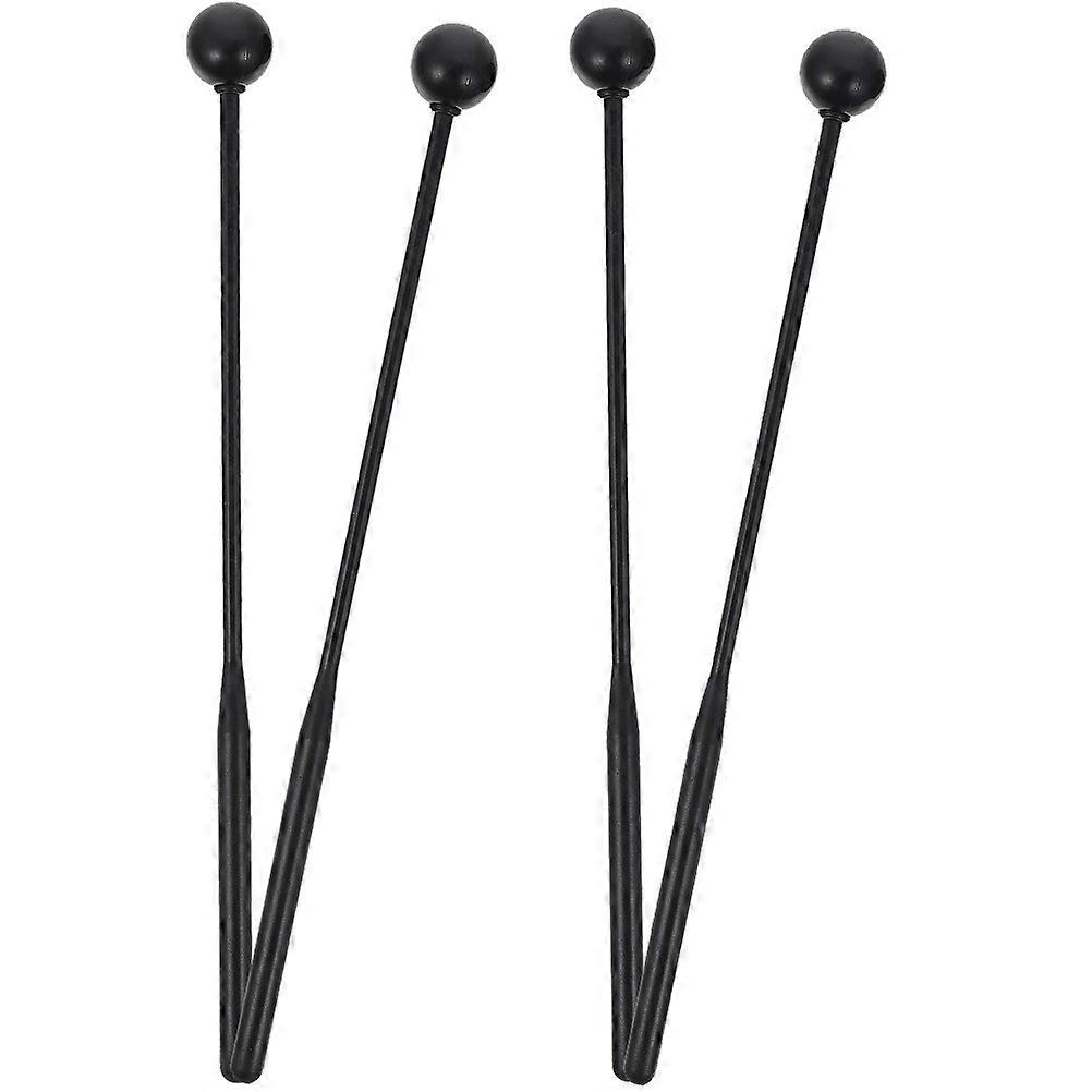 2 Rubber Mallets for Marimba & Xylophone – Durable Percussion Sticks with Ergonomic Handles for Professional and Beginner Musicians