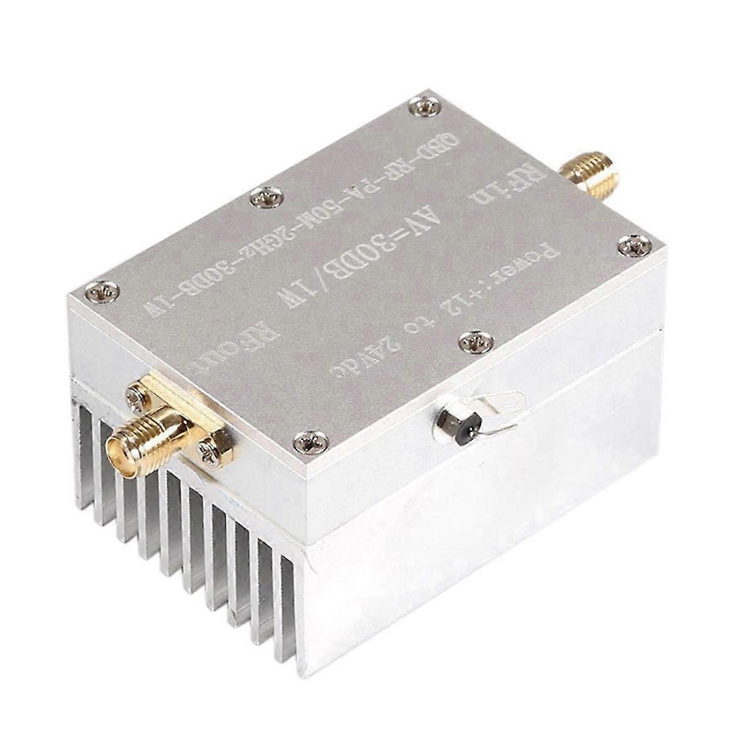 50Mhz-2GHZ 1W Broadband Linear RF Power Amplifier Power Synthesis Type RF Power Amplifier Small Sign