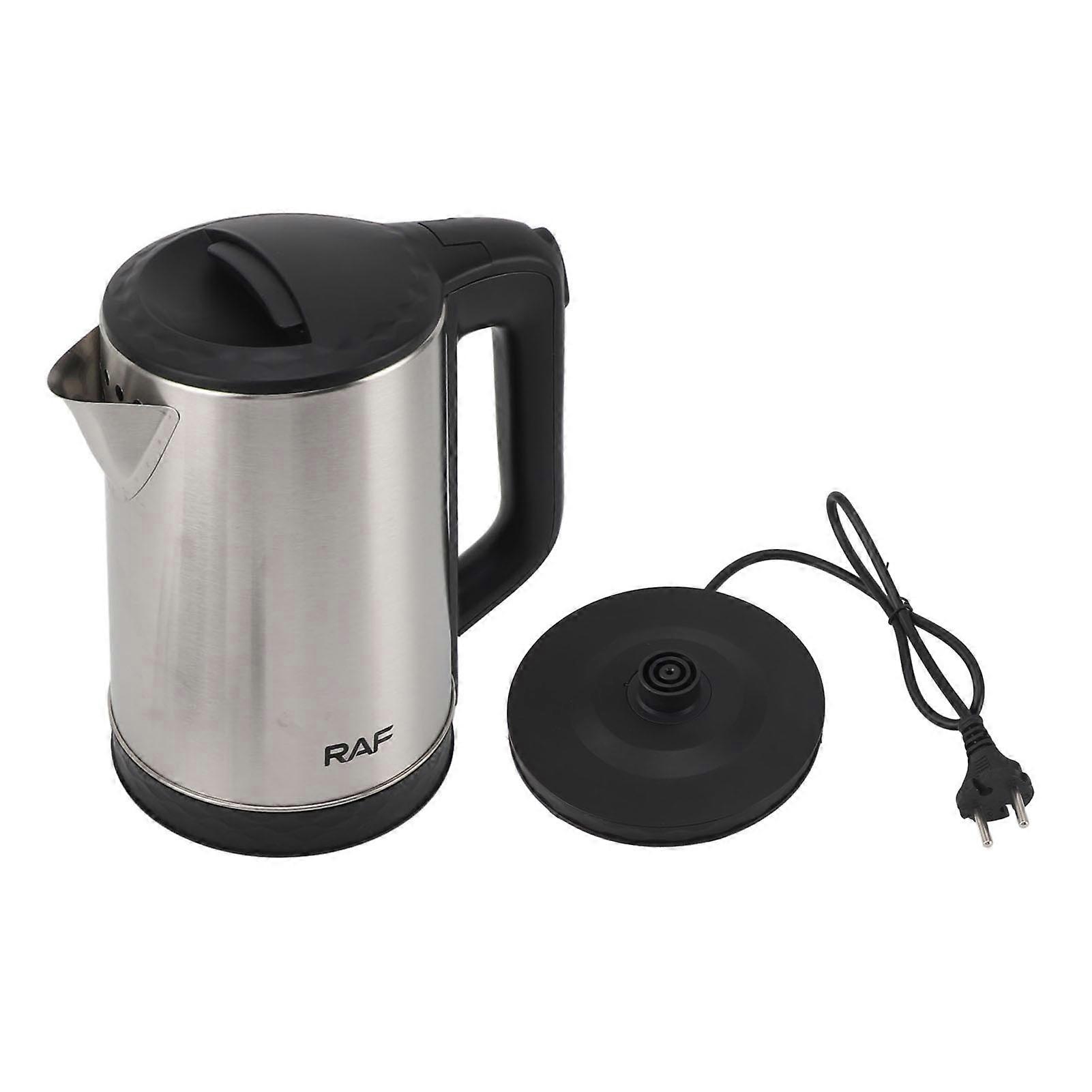 2.3L 1800W Stainless Steel Electric Kettle, Fast Boiling, Auto Shut-Off, Portable Tea Coffee Kettle