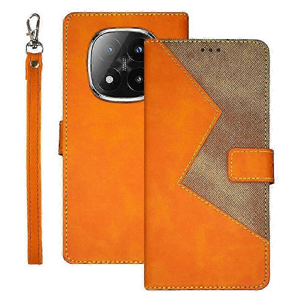Case with Card Slots for Suitable Brand Redmi Note 14 Pro+ 5G - Yellow