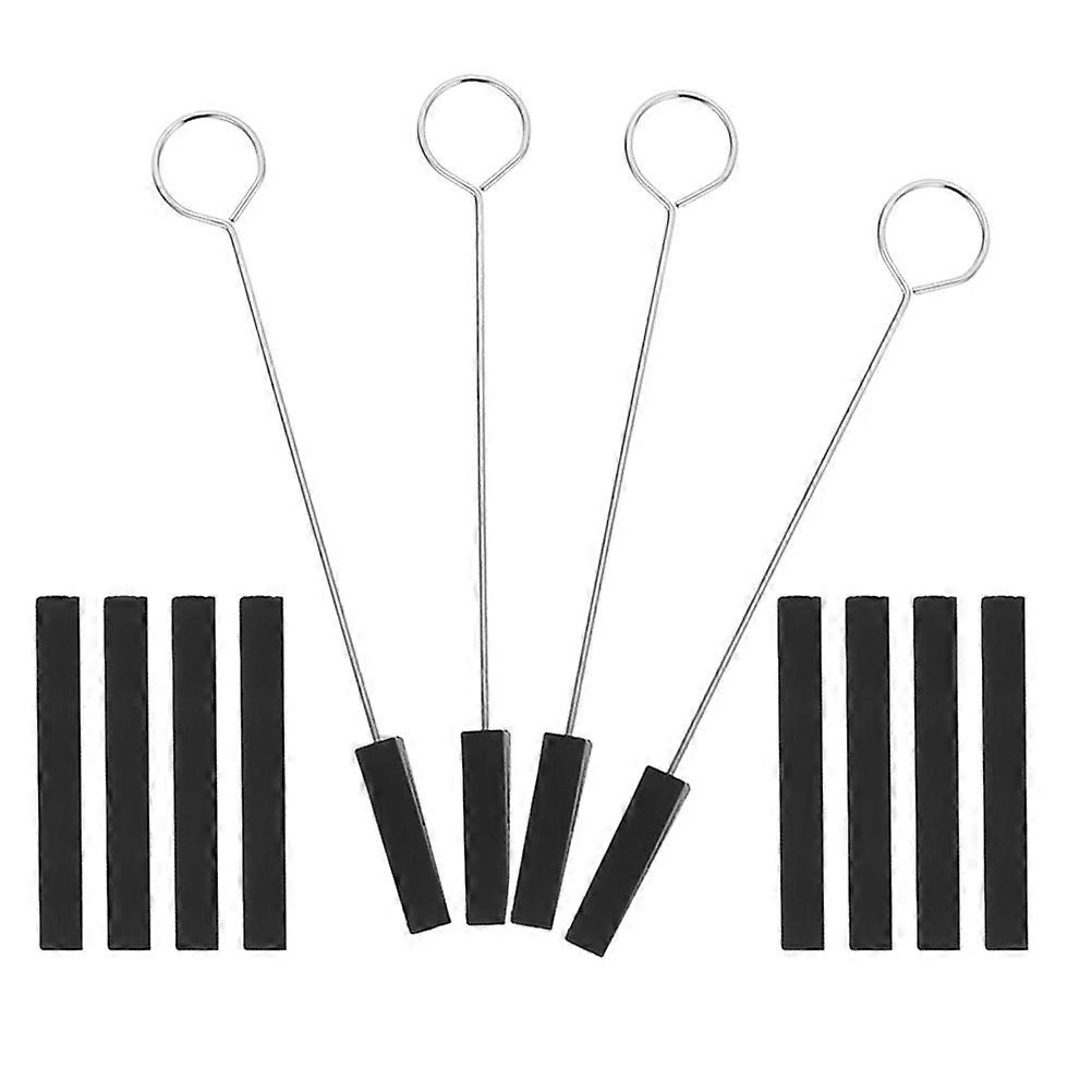 Music Instrument Repair Kit Piano Tuning Kit Professional Piano Players Black 22.20X1.00X0.80cm Tuning 1 Set