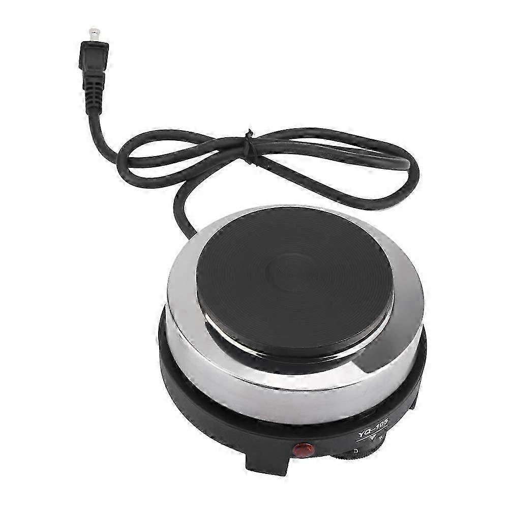 110V 500W Compact Electric Stove - Portable Multifunctional Cooking Device for Soup, Coffee, Porridge, Hot Pot, Camping, and Dormitory Use