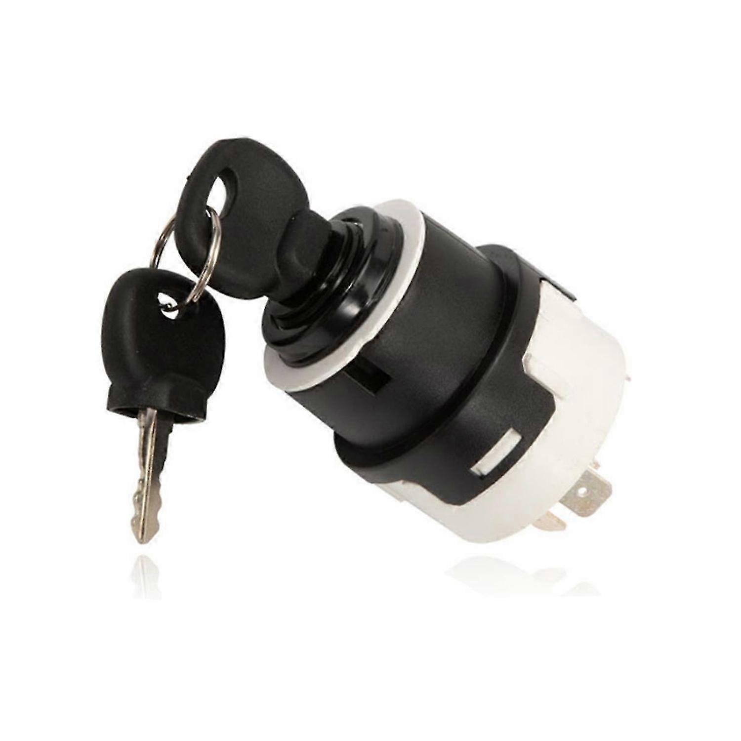 Tractor Ignition Switch Ignition Switch Lock Core Assembly for Universal 12 V Ignition Switch