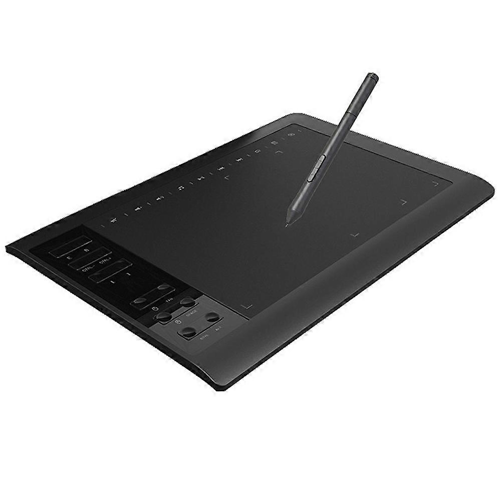 Writing Tablet Graphic Tablet Designers Black 10x6 Inch Drawing 1Pack